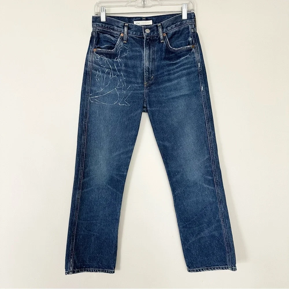 Wilfred x Citizens of Humanity Liv Straight Crop Jeans